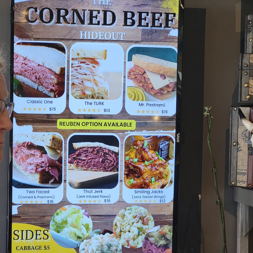 THE CORNED BEEF HIDEOUT | restaurant | 175 Highpoint Dr, Romeoville, IL 60446, USA | 8154150000 OR +1 815-415-0000