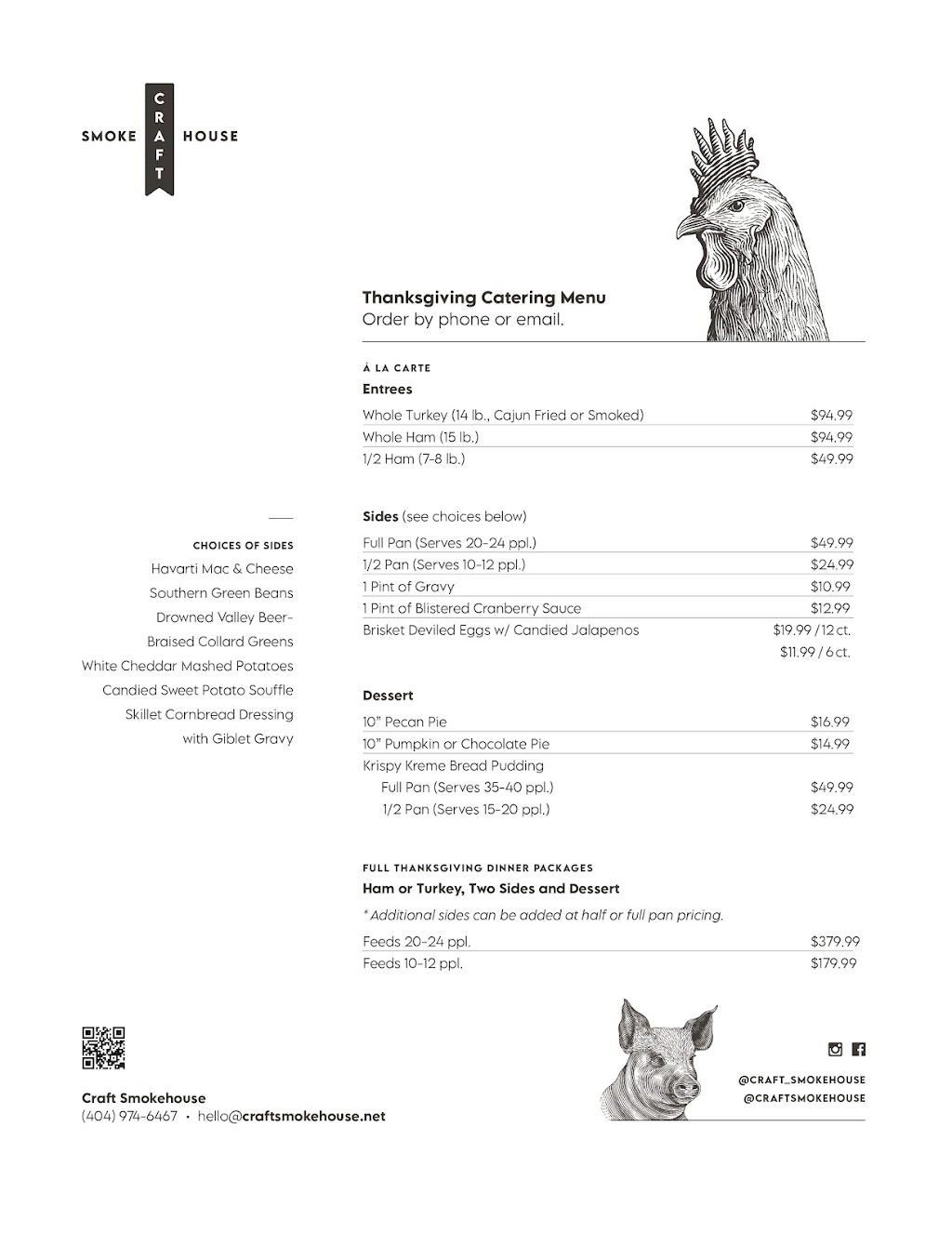 Craft Smokehouse Events & Catering | restaurant | 650 Henderson Dr Suite 403, Cartersville, GA 30120, USA | 6785765896 OR +1 678-576-5896