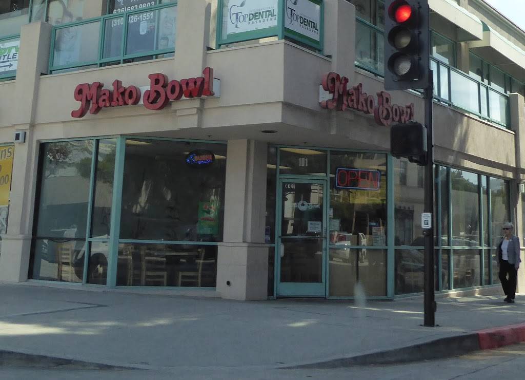 Mako Bowl | restaurant | 950 E Colorado Blvd #101, Pasadena, CA 91106, USA | 6265648524 OR +1 626-564-8524
