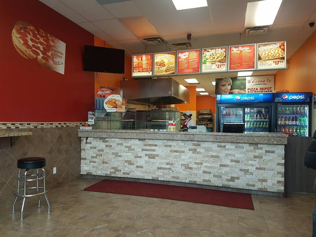 Pizza Depot | meal takeaway | 2013 Lawrence Ave W, York, ON M9N 1H4, Canada | 4167419711 OR +1 416-741-9711