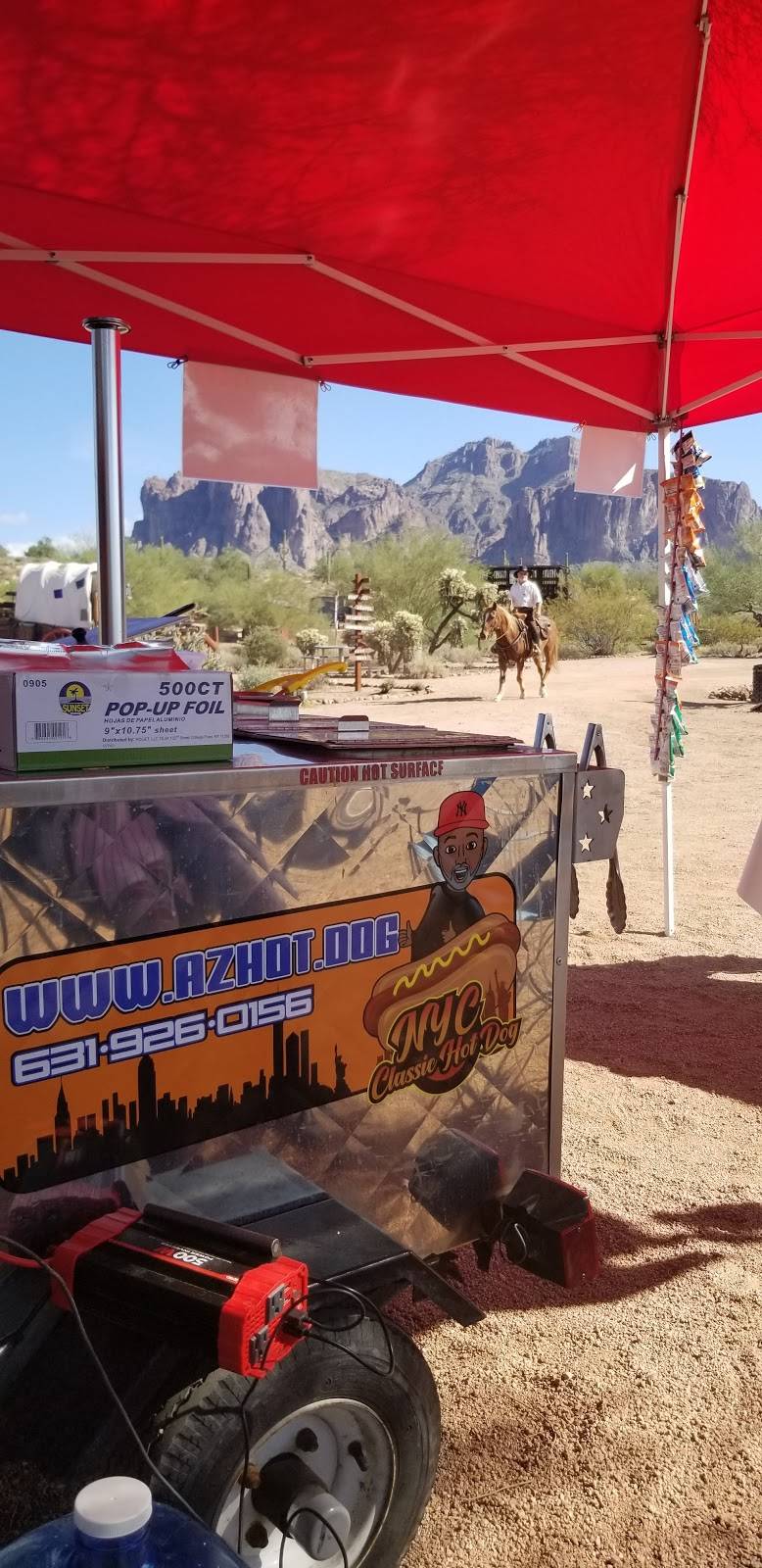 NYC Classic HotDog | meal takeaway | 22801 E Ocotillo Rd, Queen Creek, AZ 85142, USA | 6319260156 OR +1 631-926-0156