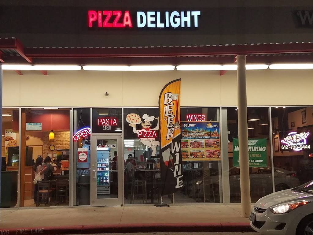 Pizza Delight | meal delivery | 1700 E Palm Valley Blvd #430, Round Rock, TX 78664, USA | 5128273300 OR +1 512-827-3300