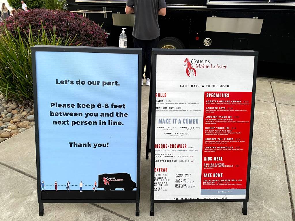 Cousins Maine Lobster East Bay | restaurant | 417 Everett Dr, Danville, CA 94526, USA | 4155925933 OR +1 415-592-5933