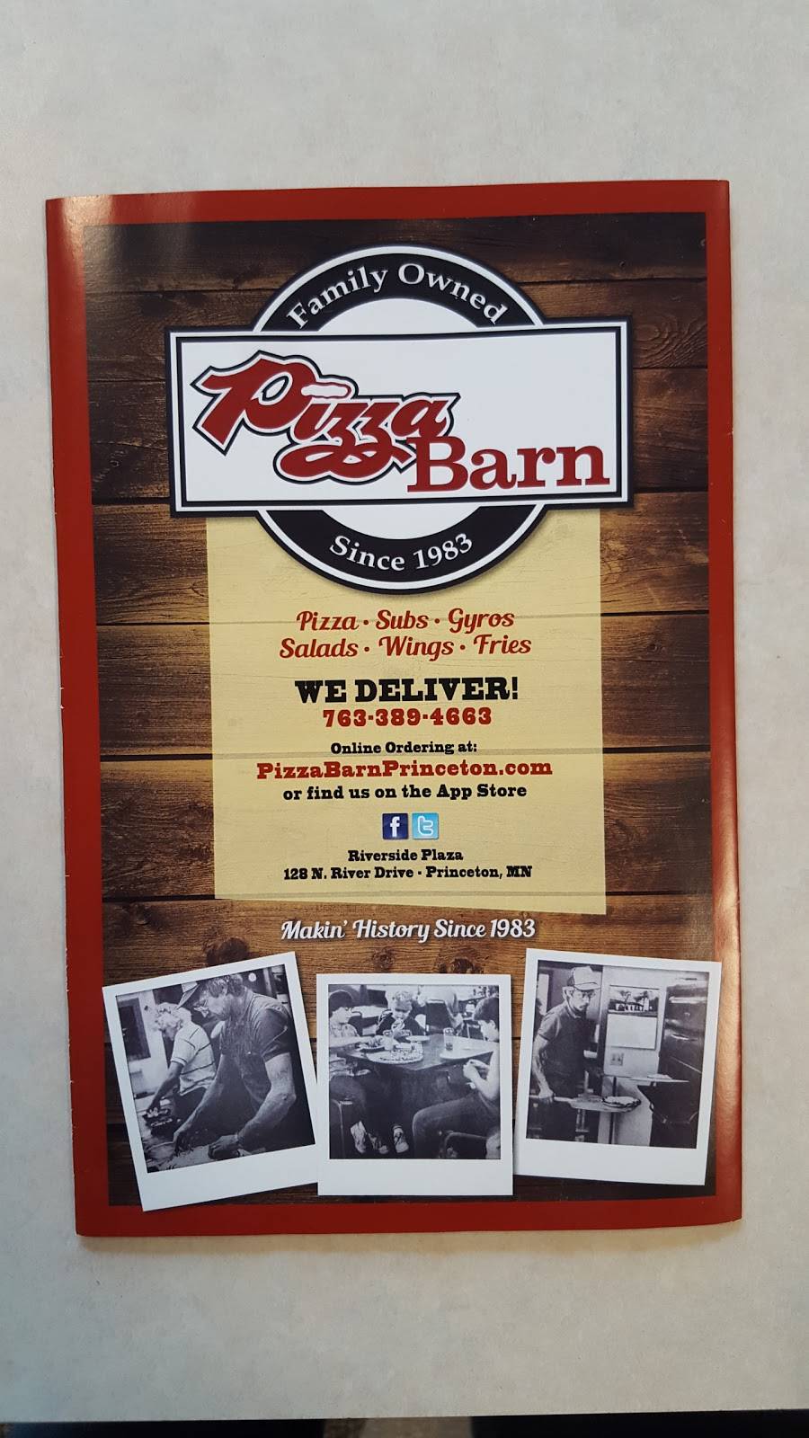 Pizza Barn | meal delivery | 128 N Rum River Dr, Princeton, MN 55371, USA | 7633894663 OR +1 763-389-4663
