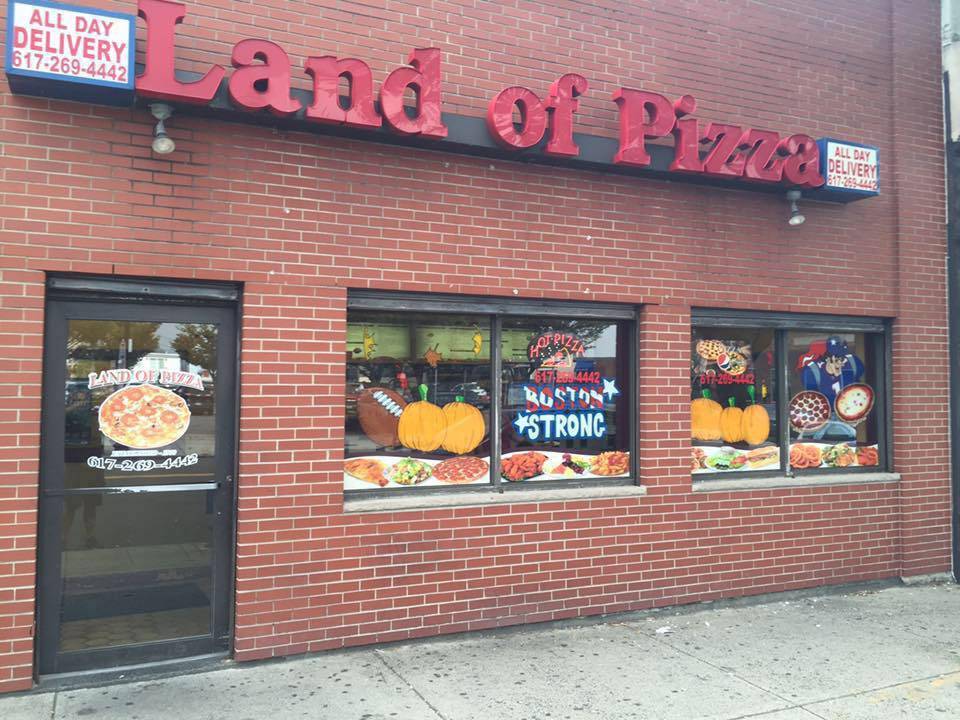 Land of Pizza | meal delivery | 445 W Broadway, Boston, MA 02127, USA | 6172694442 OR +1 617-269-4442