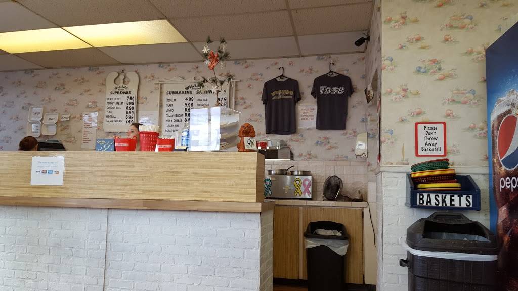 Williams Sub Shop | restaurant | 3801 Tyrone Blvd N, St. Petersburg, FL 33709, USA | 7273479497 OR +1 727-347-9497