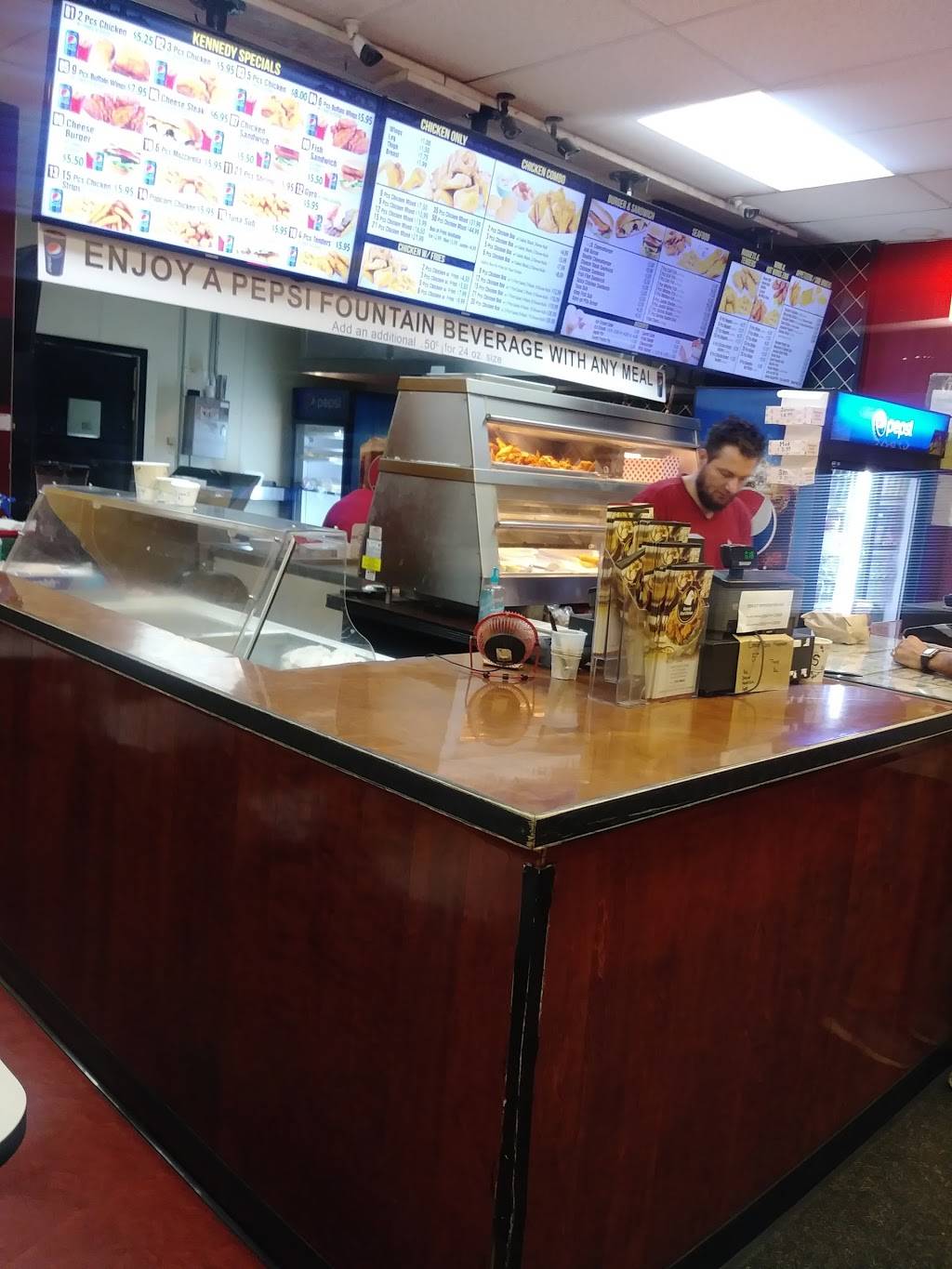 Kennedy Fried Chicken | restaurant | 333 High St, Holyoke, MA 01040, USA | 4135329993 OR +1 413-532-9993