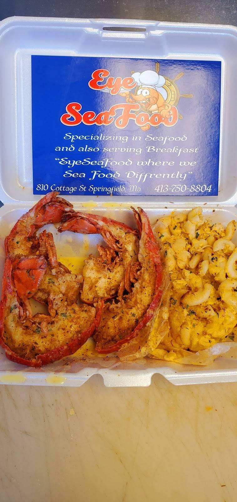 Eye Seafood | restaurant | 810 Cottage St, Springfield, MA 01104, USA | 4137508804 OR +1 413-750-8804