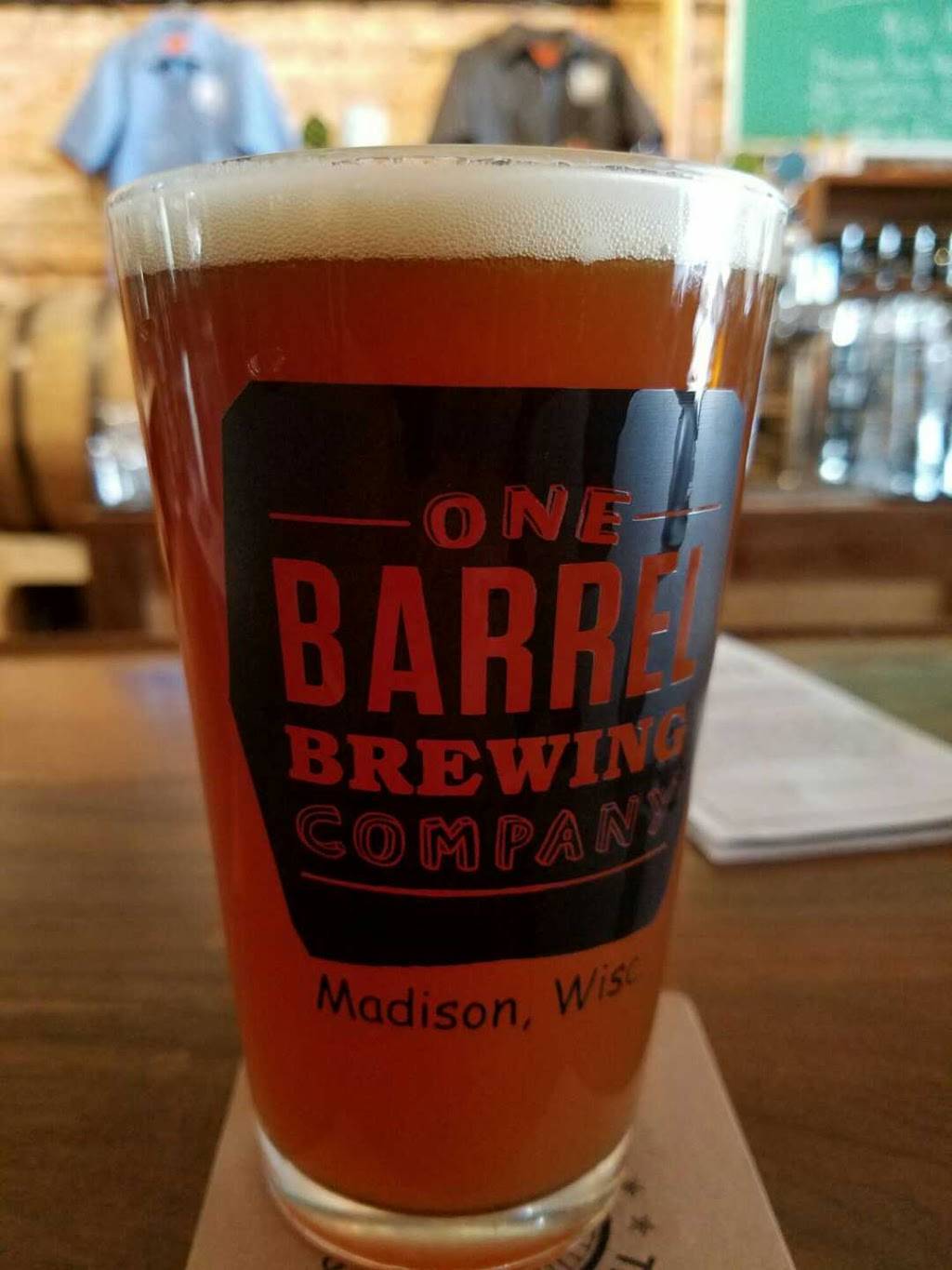 One Barrel Brewing Company | restaurant | 2001 Atwood Ave, Madison, WI 53704, USA | 6086309286 OR +1 608-630-9286
