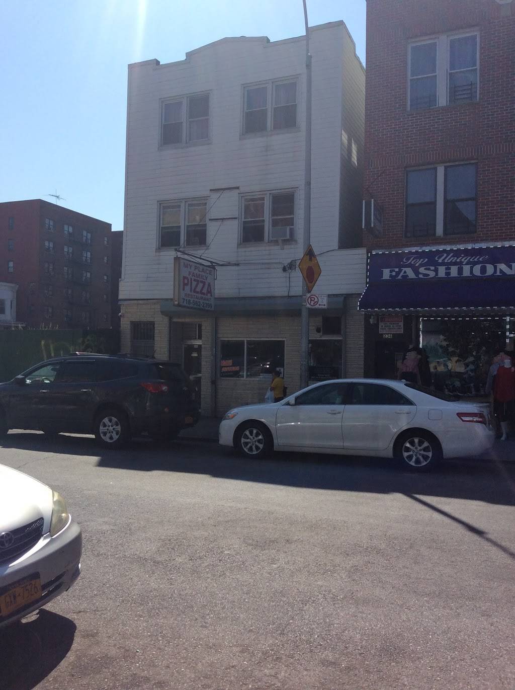 My Place Family Pizza | restaurant | 240 E 198th St, Bronx, NY 10458, USA | 7185622399 OR +1 718-562-2399