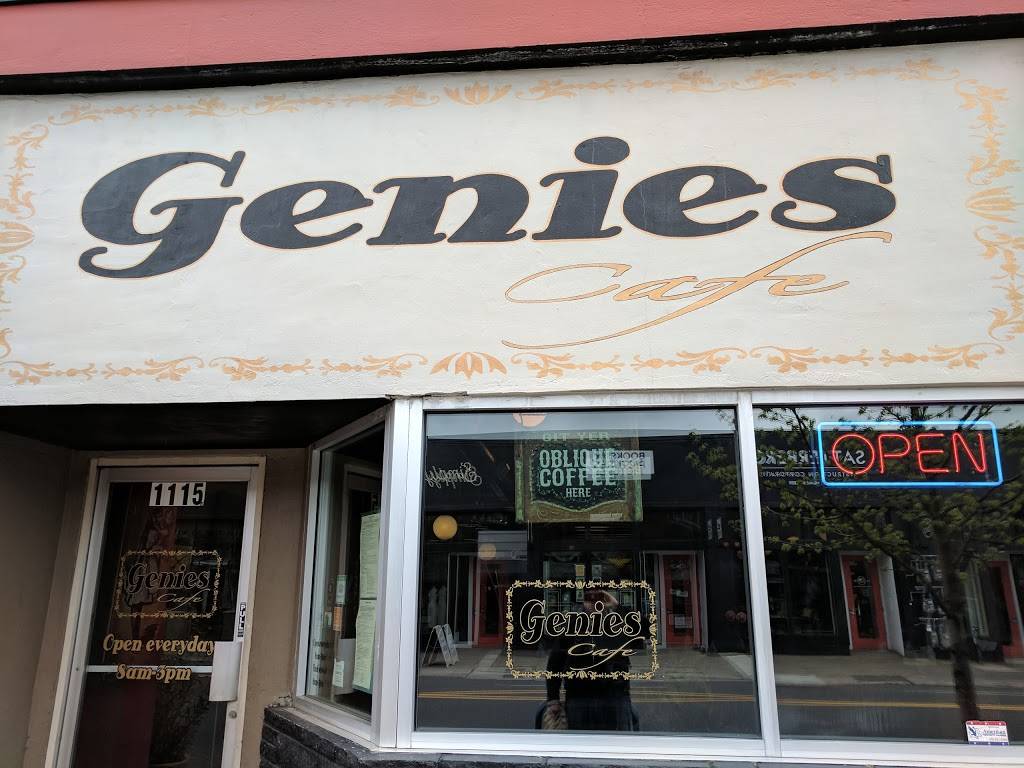 Genies Cafe | restaurant | 1101 SE Division St, Portland, OR 97202, USA | 5034459777 OR +1 503-445-9777