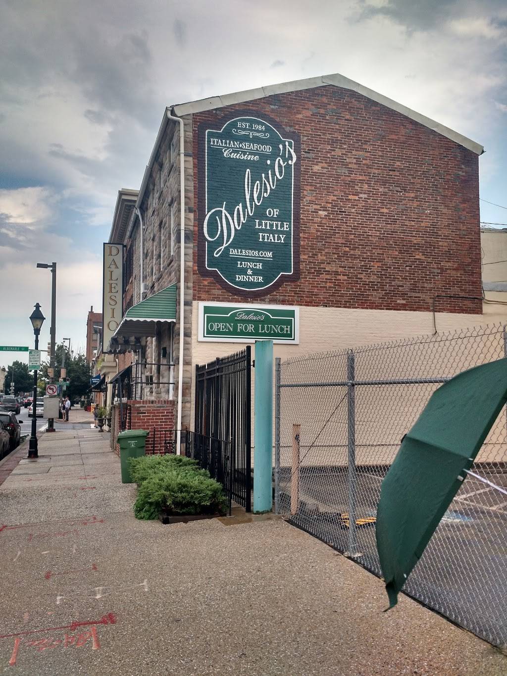 Dalesios Of Little Italy | restaurant | 829 Eastern Ave, Baltimore, MD 21202, USA | 4105391965 OR +1 410-539-1965