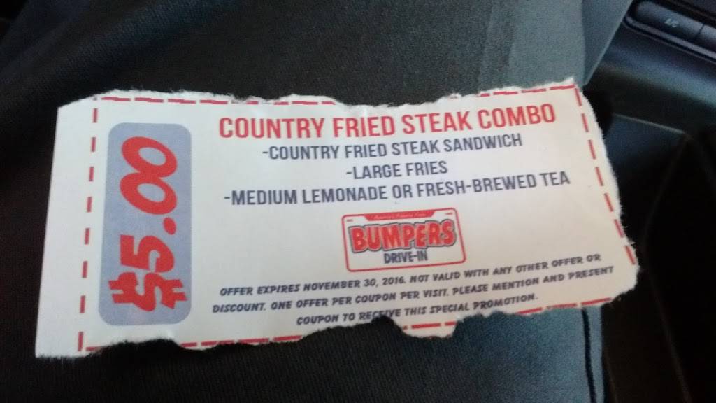 Bumpers Drive-In of America | restaurant | 660 Caldwell Dr, Hazlehurst, MS 39083, USA | 6018949931 OR +1 601-894-9931
