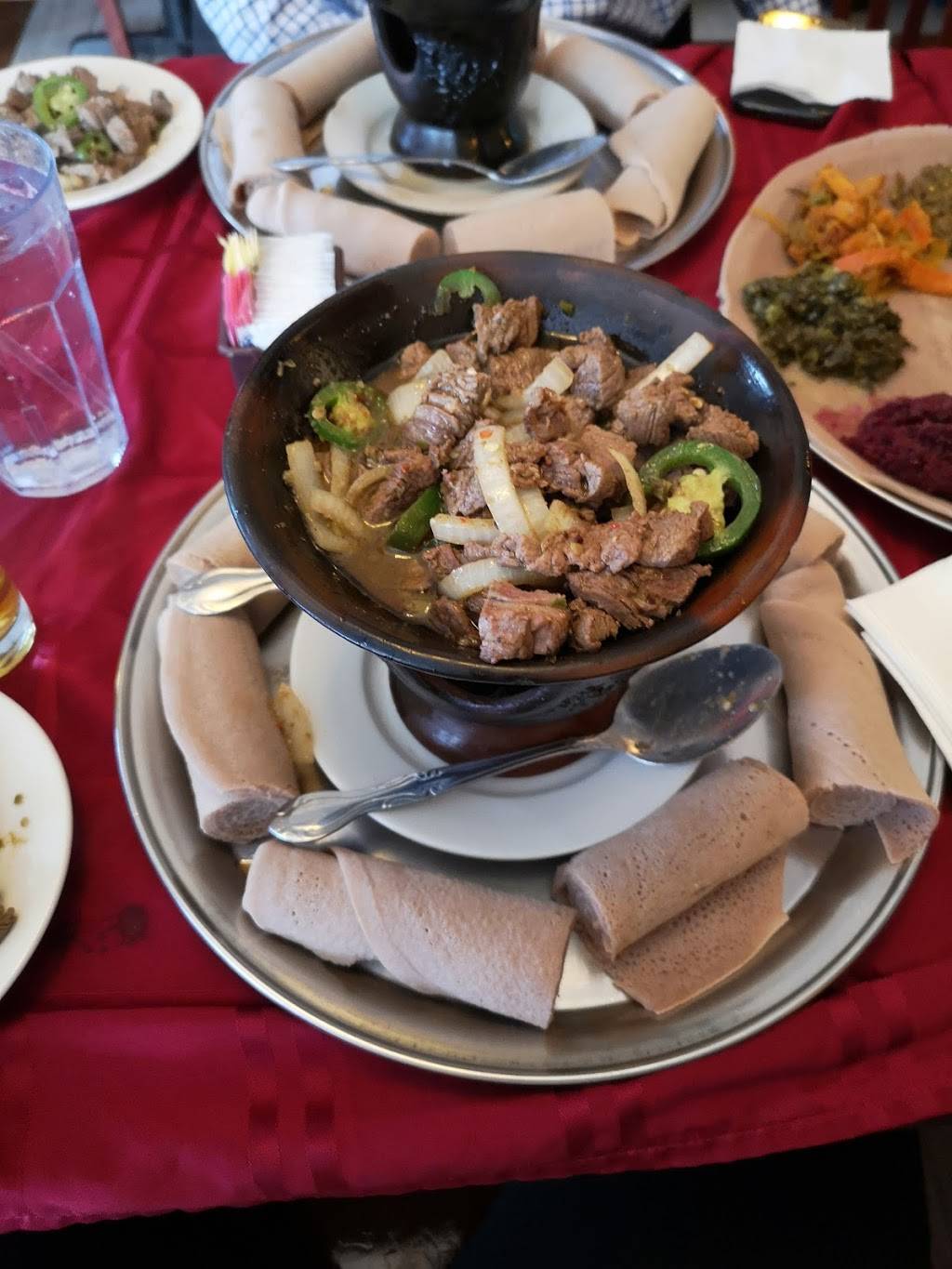 Lucy Ethiopian Restaurant | restaurant | 8301 Georgia Ave, Silver Spring, MD 20910, USA | 3015896700 OR +1 301-589-6700