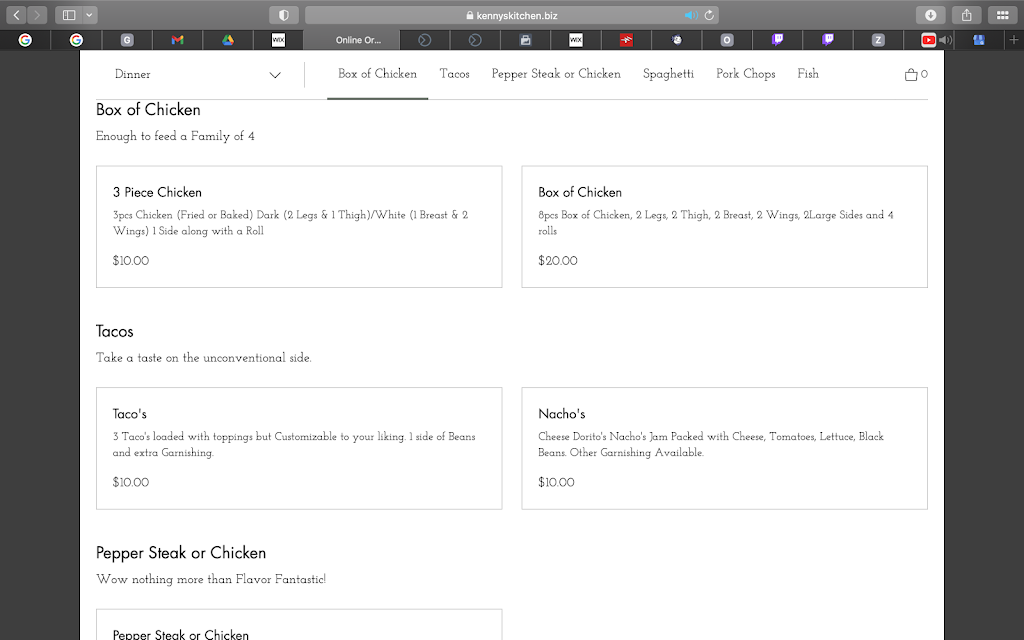 Kennys kitchen | restaurant | 2700 N A.W. Grimes Blvd apt 232, Round Rock, TX 78664, USA | 8065765554 OR +1 806-576-5554