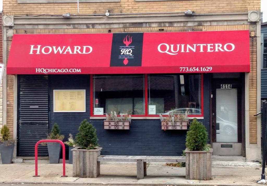 HQ Howard Quintero | restaurant | 4114 N Kedzie Ave, Chicago, IL 60618, USA | 7736541629 OR +1 773-654-1629