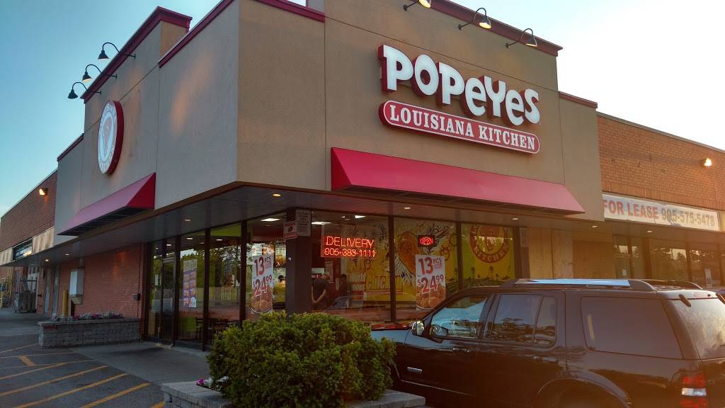 Popeyes Louisiana Kitchen | restaurant | 550 Fennell Ave E, Hamilton, ON L8V 4S9, Canada | 9053831111 OR +1 905-383-1111