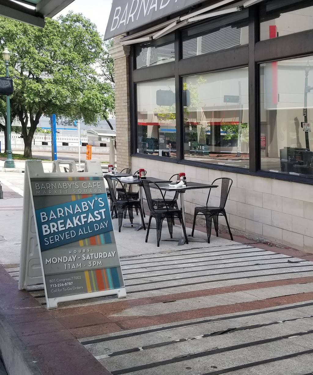 Barnabys Cafe | restaurant | 801 Congress St, Houston, TX 77002, USA | 7132268787 OR +1 713-226-8787