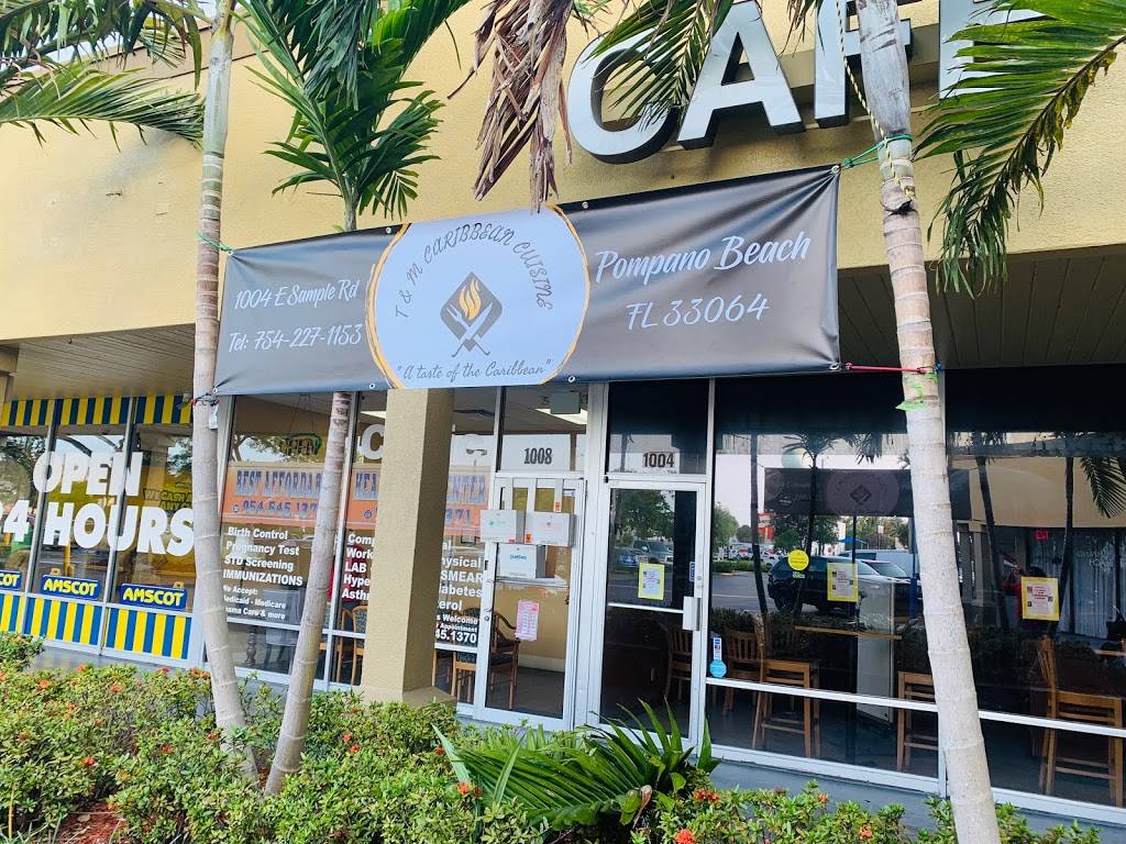 T & M Caribbean Cuisine | restaurant | 1004 E Sample Rd, Pompano Beach, FL 33064, USA | 7542271153 OR +1 754-227-1153