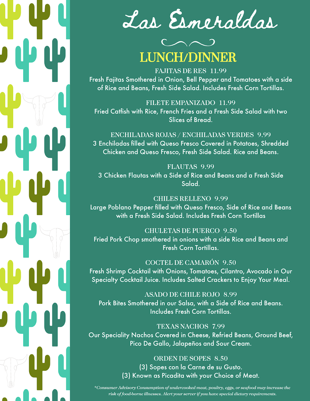 Taqueria Las Esmeraldas | restaurant | 4163 E Rosedale St, Fort Worth, TX 76105, USA | 8174209696 OR +1 817-420-9696