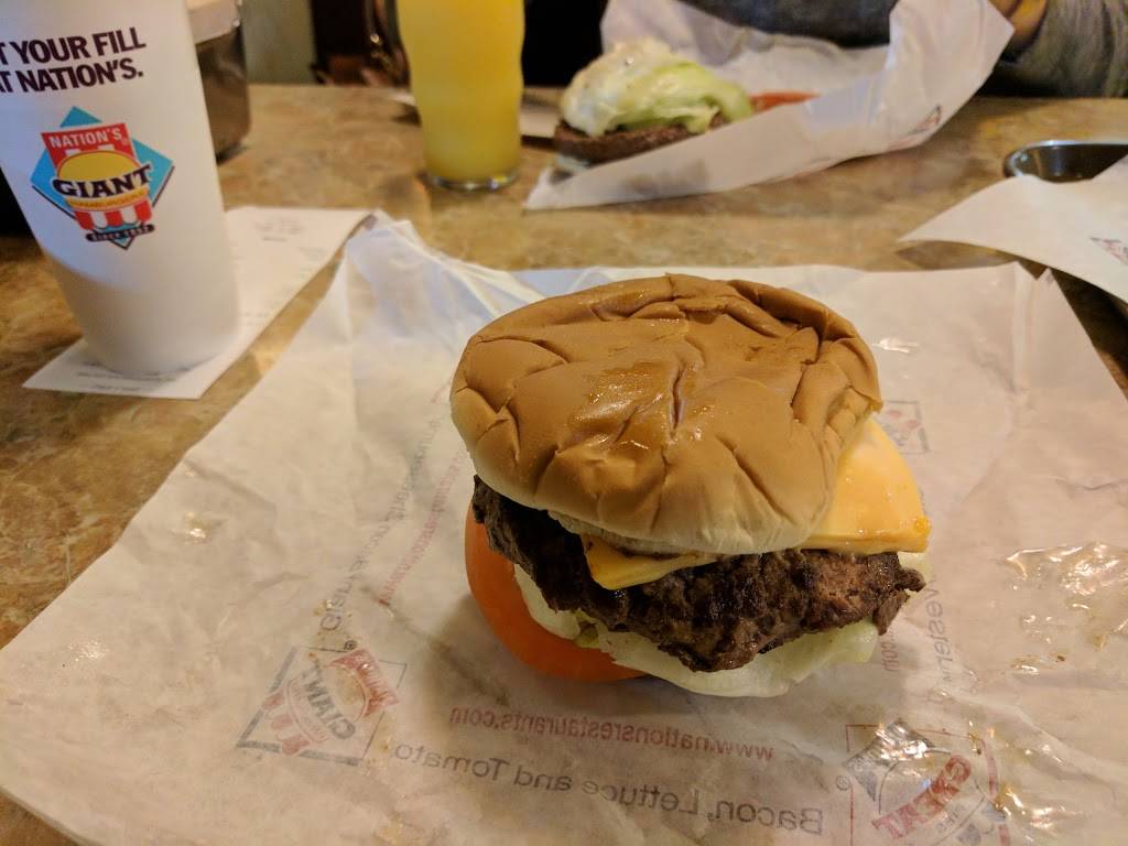 Nation’s Giant Hamburgers | meal takeaway | 400 Park St, Moraga, CA 94556, USA | 9253768888 OR +1 925-376-8888