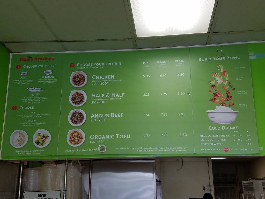 Flame Broiler | restaurant | 6059 Magnolia Ave, Riverside, CA 92506, USA | 9517791228 OR +1 951-779-1228
