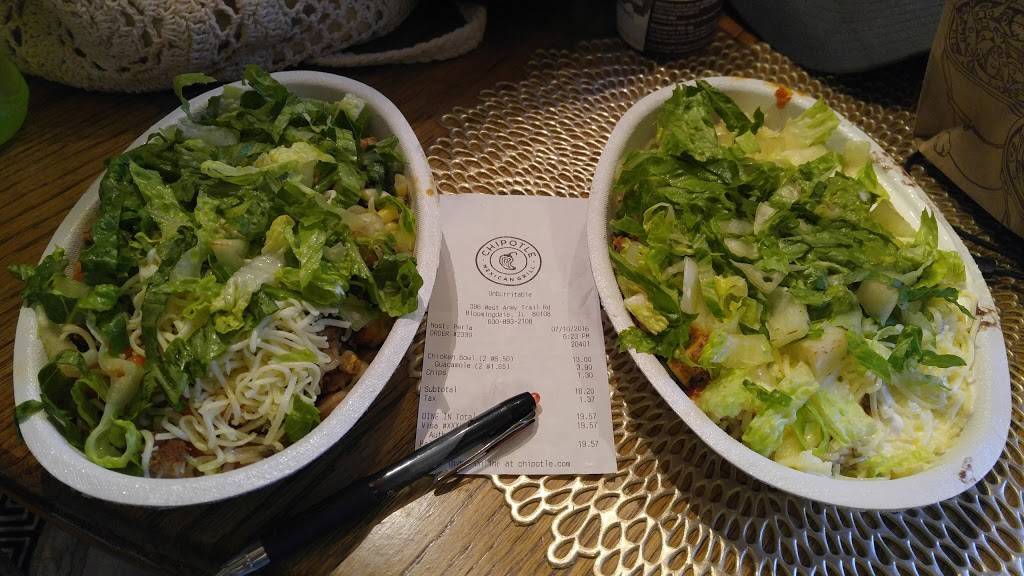 Chipotle Mexican Grill | restaurant | 396 W Army Trail Rd, Bloomingdale, IL 60108, USA | 6308932108 OR +1 630-893-2108