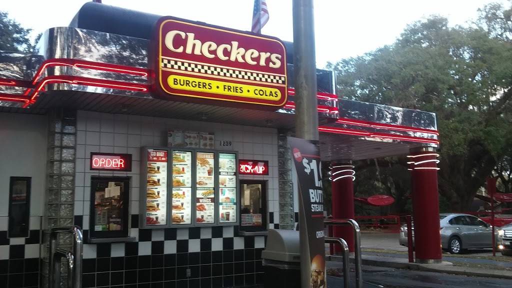 Checkers | restaurant | 1239 E Silver Springs Blvd, Ocala, FL 34470, USA | 3523511199 OR +1 352-351-1199