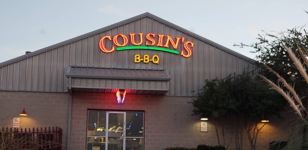 Cousins Bar-B-Q | restaurant | 5125 Bryant Irvin Rd, Fort Worth, TX 76132, USA | 8173463999 OR +1 817-346-3999