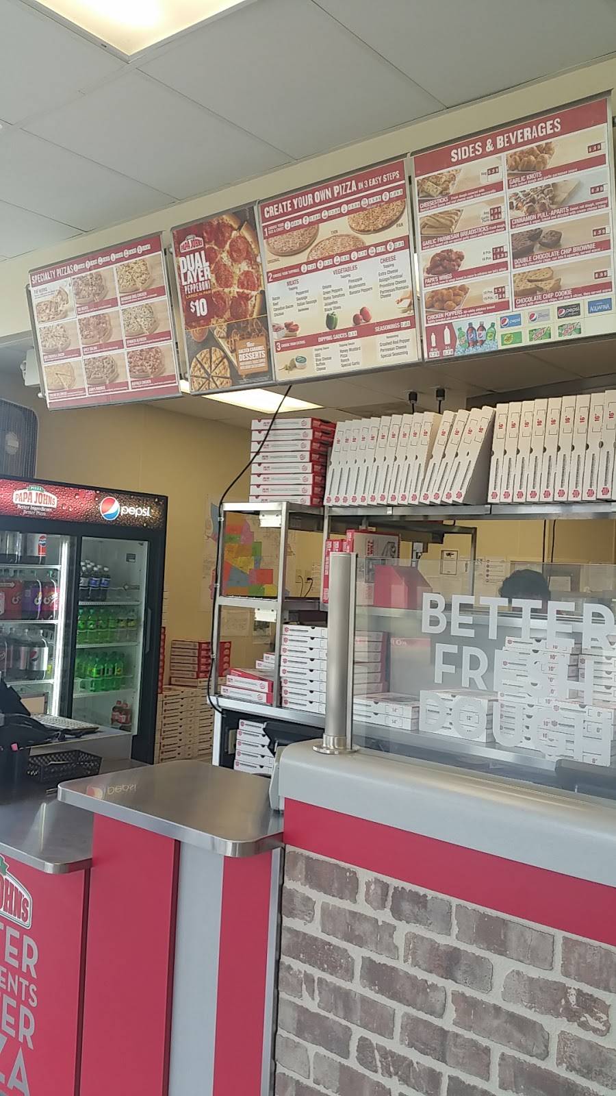 Papa Johns Pizza | meal delivery | 14634 Hwy 6 b, Rosharon, TX 77583, USA | 2819155867 OR +1 281-915-5867