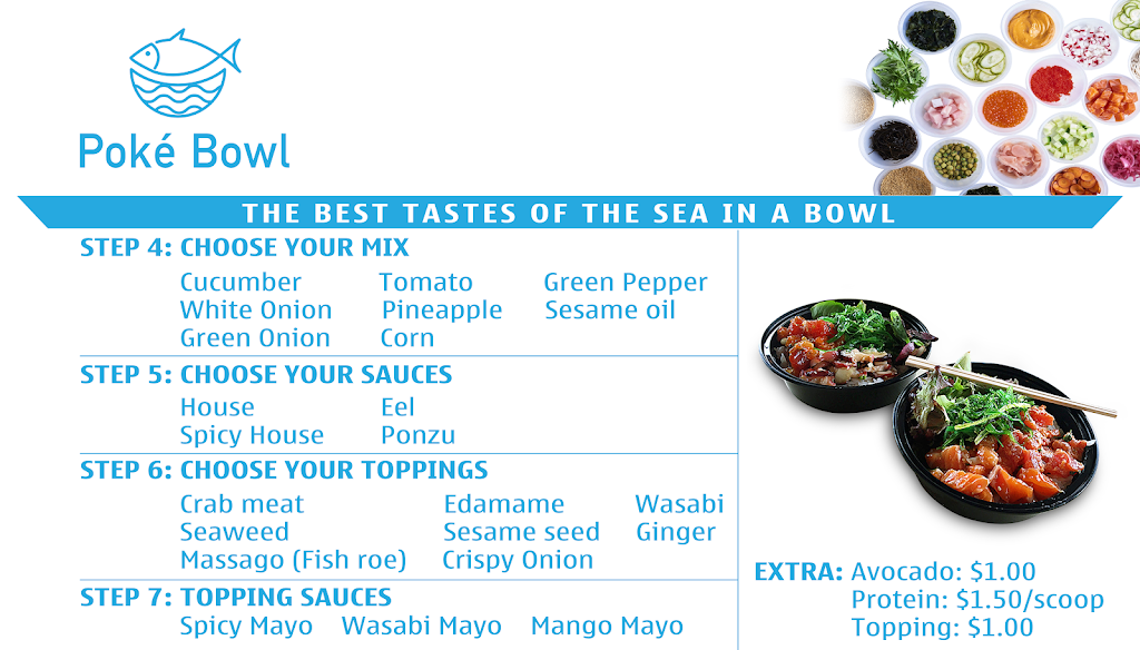 Poke Bowl | meal takeaway | 3900 Pelandale Ave #100, Modesto, CA 95356, USA | 2092487459 OR +1 209-248-7459