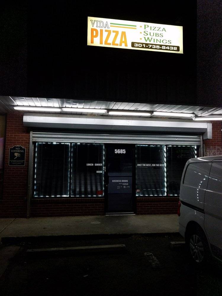Vida Pizza | restaurant | 5685 Suitland Rd, Suitland, MD 20746, USA | 3017358432 OR +1 301-735-8432