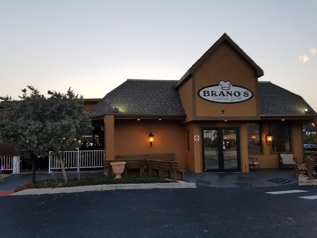 Branos Italian Grill | meal delivery | 3680 N Atlantic Ave, Cocoa Beach, FL 32931, USA | 3217836031 OR +1 321-783-6031
