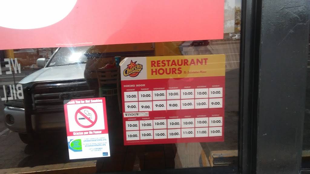 Churchs Chicken | restaurant | 1546 E Roosevelt St, Phoenix, AZ 85006, USA | 6022580874 OR +1 602-258-0874