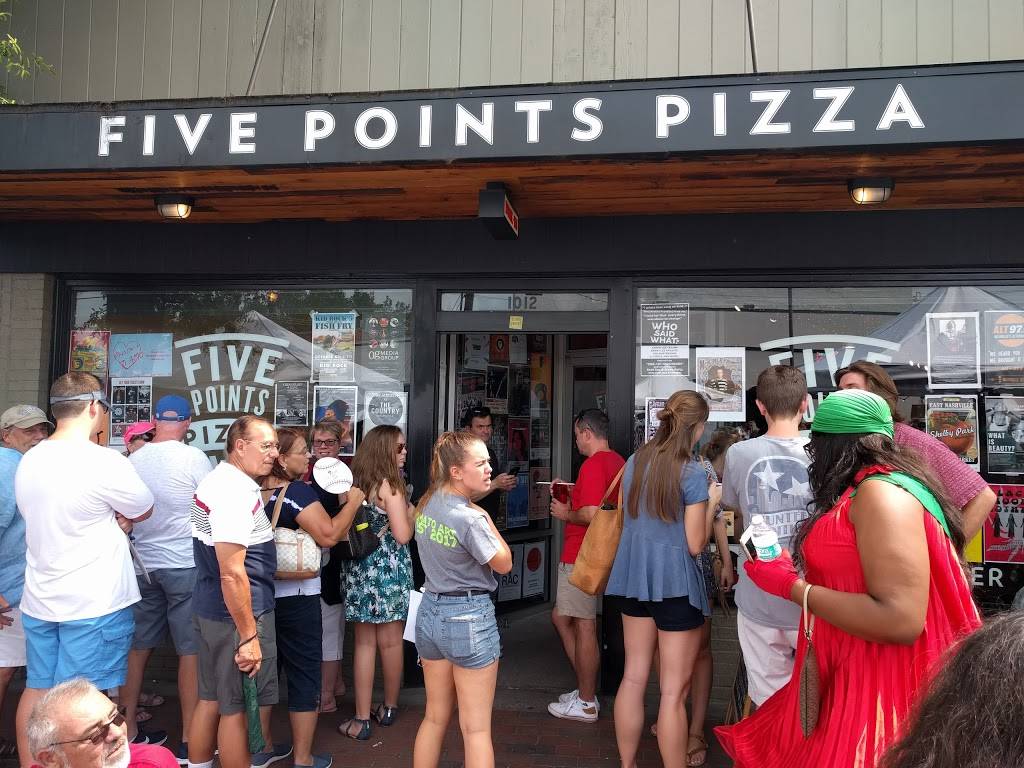 Five Points Pizza East | meal takeaway | 1012 Woodland St, Nashville, TN 37206, USA | 6159154174 OR +1 615-915-4174