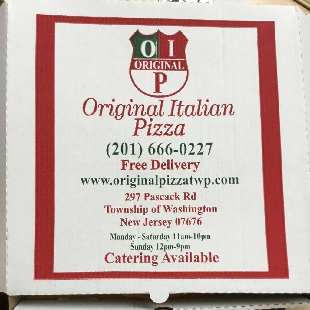 Original Pizza | restaurant | 4809, 297 Pascack Rd, Township of Washington, NJ 07676, USA | 2016660227 OR +1 201-666-0227