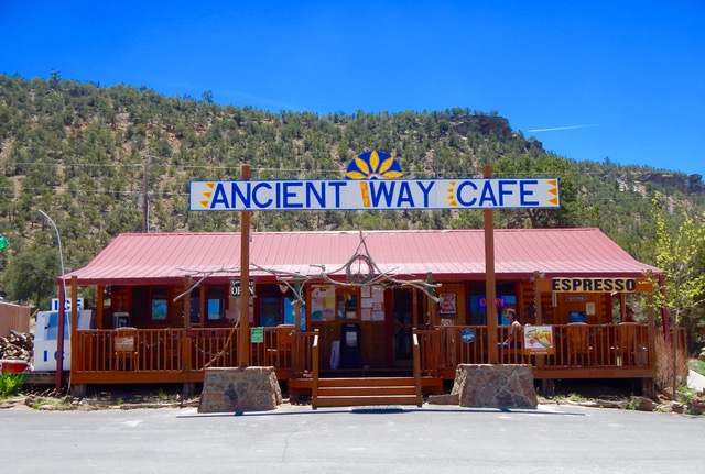 Ancient Way Cafe, El Morro RV Park & Cabins | cafe | 4018 Ice Caves Rd Hwy53, Ramah, NM 87321, USA | 5057834612 OR +1 505-783-4612