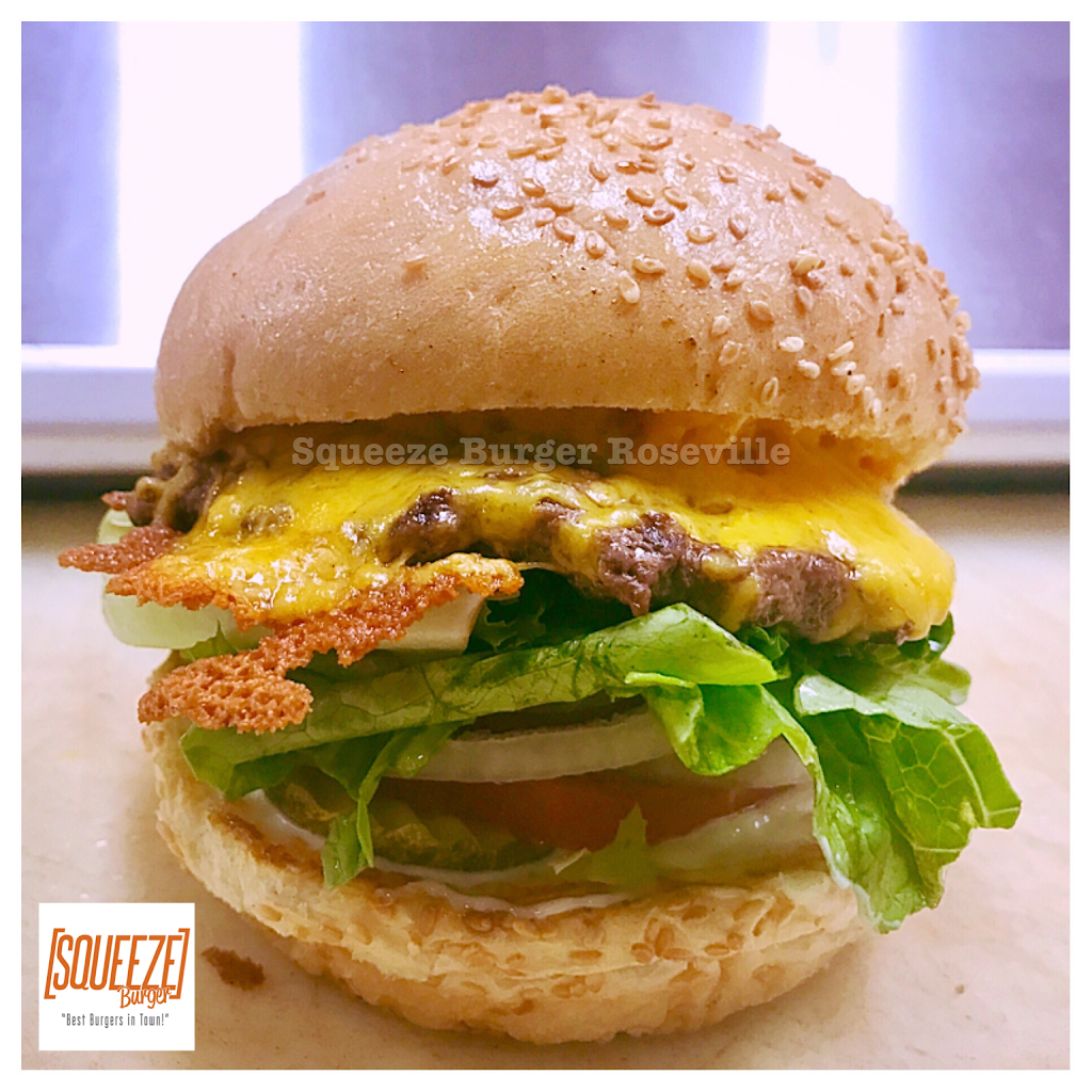 Squeeze Burger | restaurant | 106 N Sunrise Ave C1, Roseville, CA 95661, USA | 9167832874 OR +1 916-783-2874