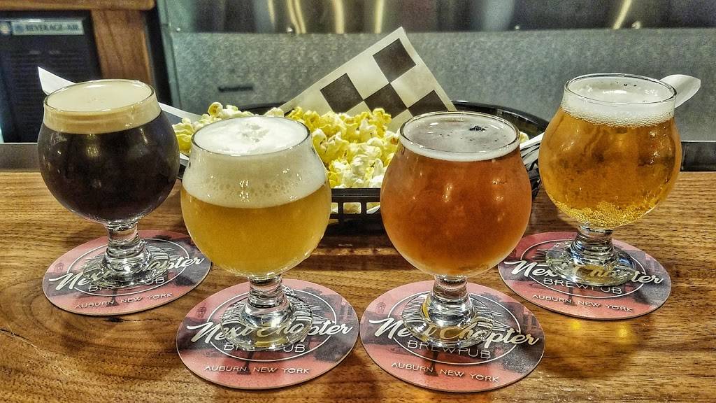 Next Chapter Brewpub |  | 100 Genesee St Ste B, Auburn, NY 13021, USA | 3152712739 OR +1 315-271-2739