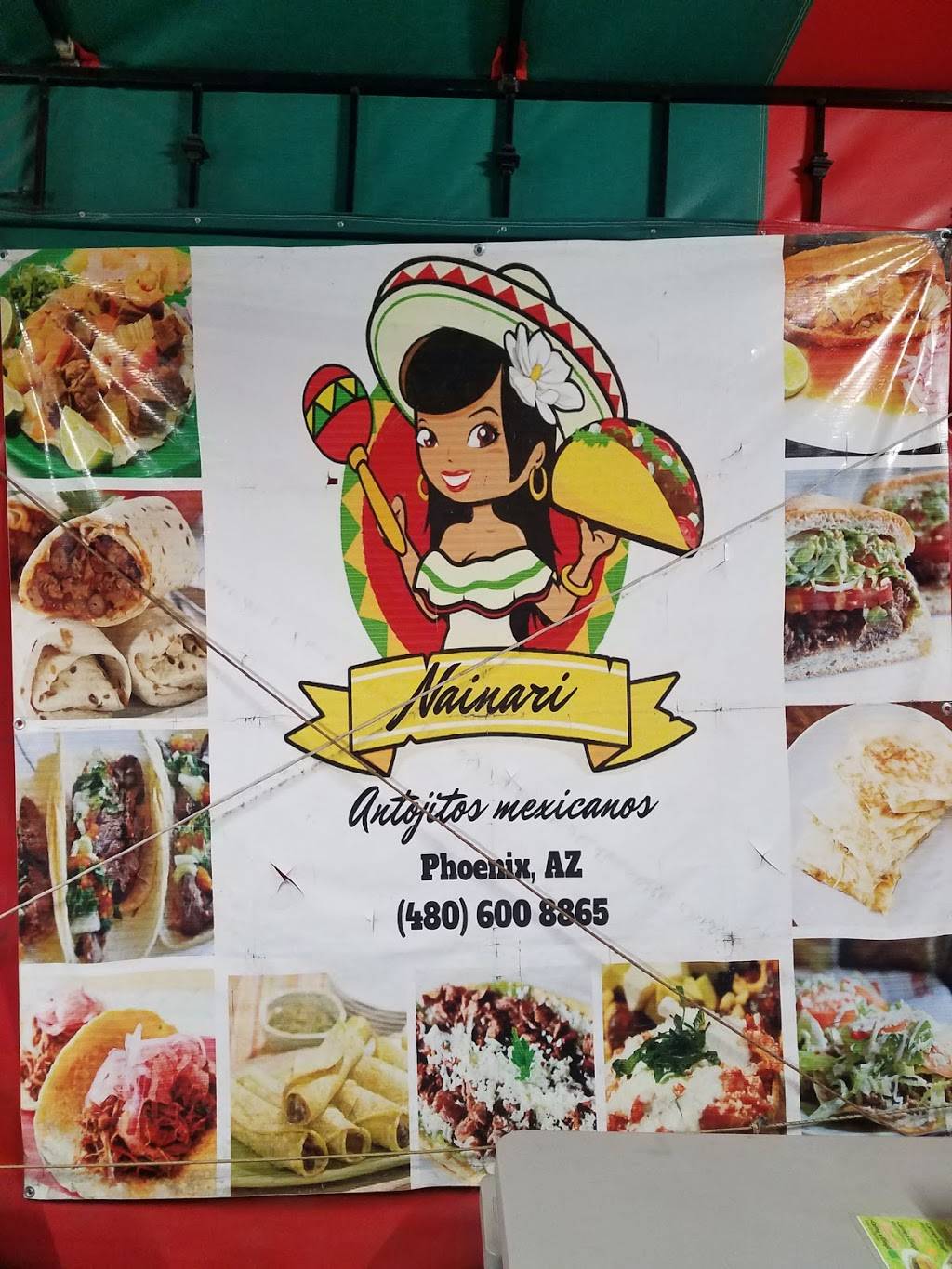 Nainary Antojitos Mexicanos | restaurant | 2223 W Broadway Rd, Mesa, AZ 85202, USA | 4806008865 OR +1 480-600-8865