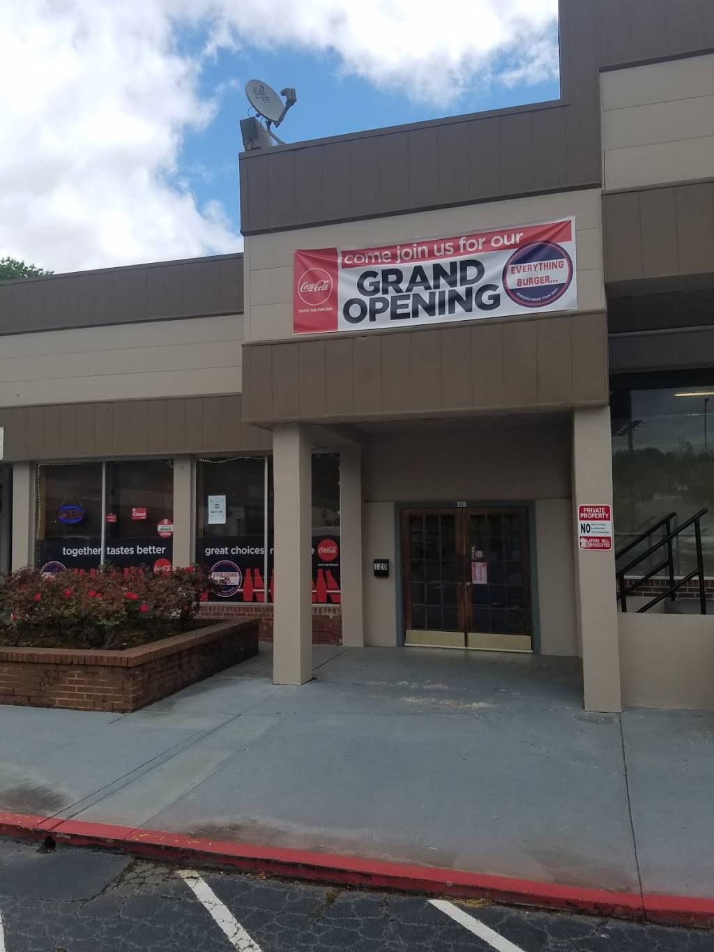 Everything Burger | restaurant | 3372 Canton Rd, Marietta, GA 30066, USA | 7704857679 OR +1 770-485-7679