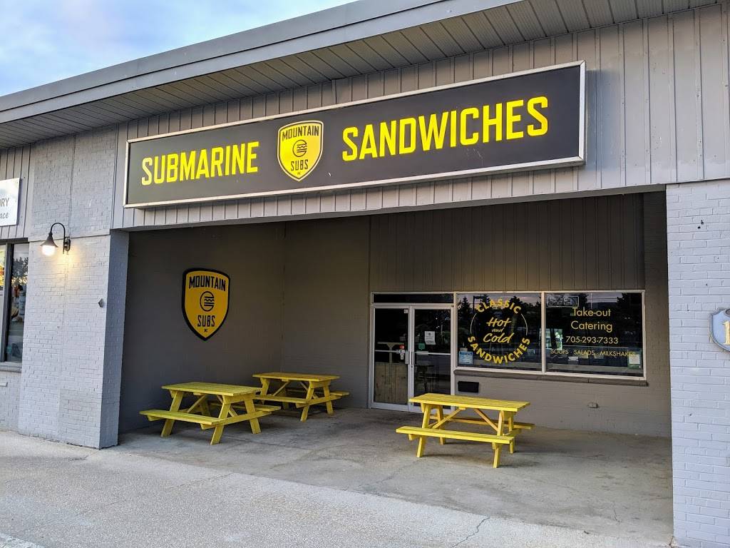 Mountain Subs Inc | restaurant | 20 Balsam St Unit #13, Collingwood, ON L9Y 4H7, Canada | 7052937333 OR +1 705-293-7333