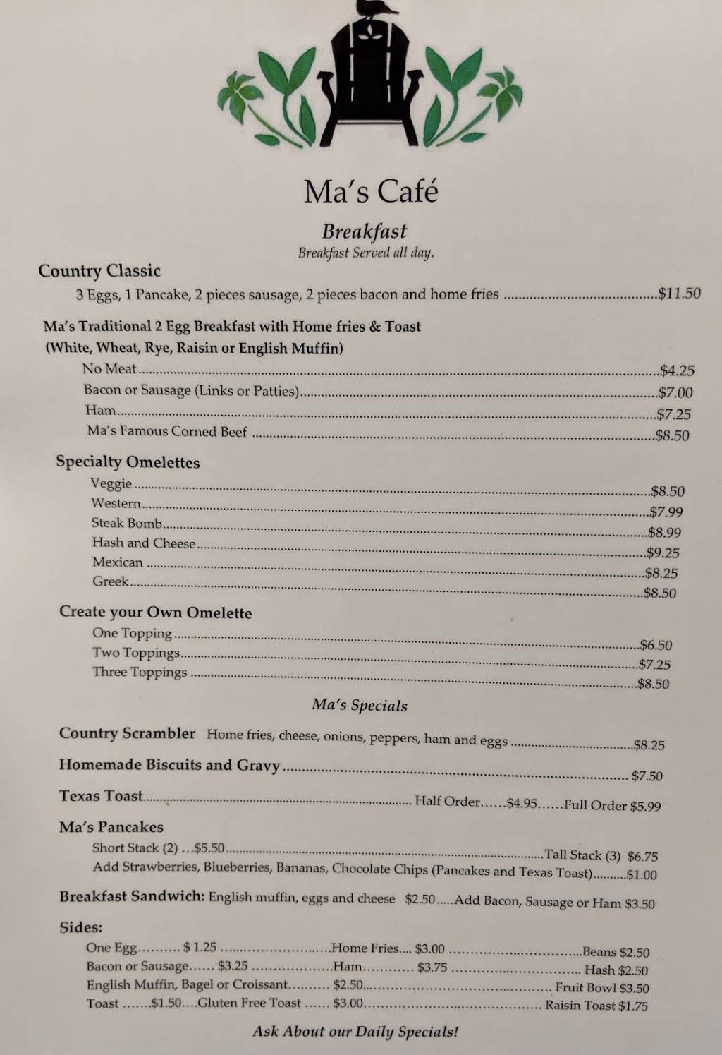 Mas Cafe | restaurant | 43 North Road, Deerfield, NH 03037, USA | 6034633098 OR +1 603-463-3098