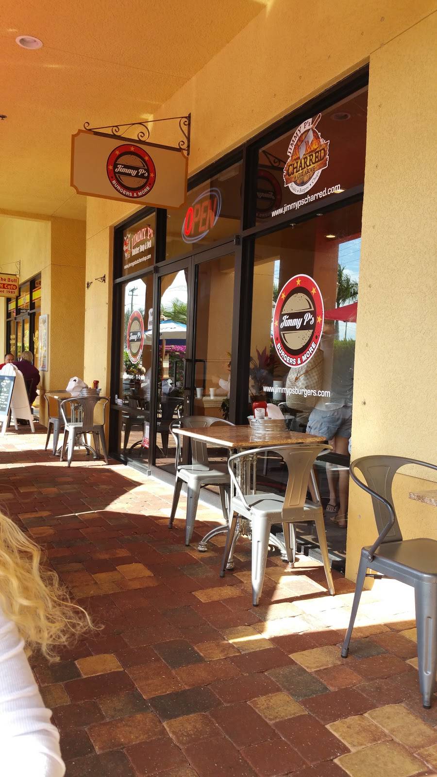 Jimmy Ps Burgers & More | restaurant | 1201 Piper Blvd #11, Naples, FL 34110, USA | 2395141800 OR +1 239-514-1800