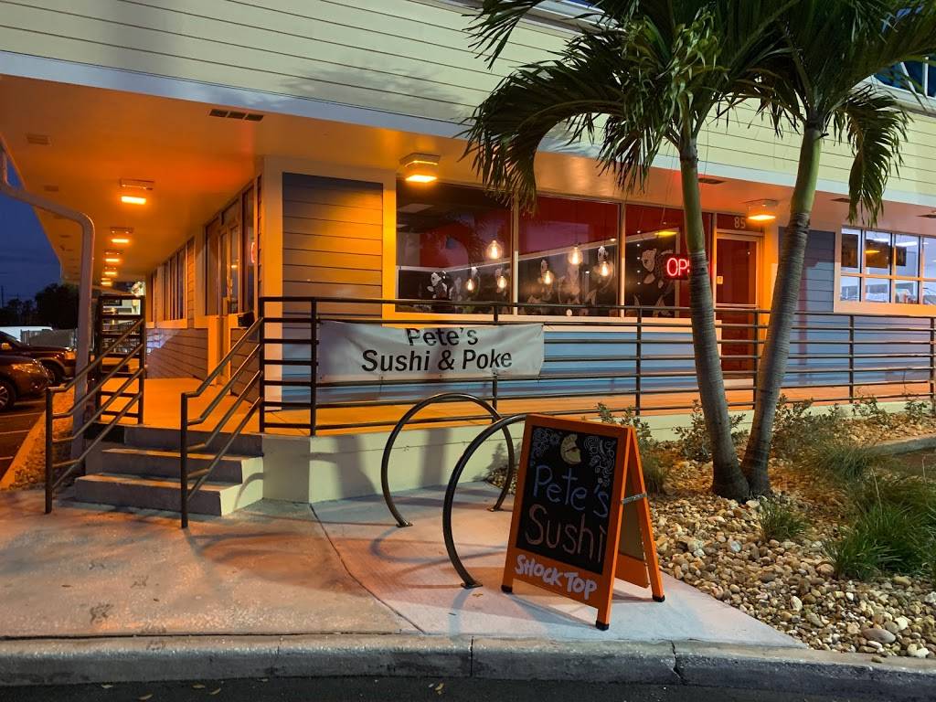 Petes Sushi & Poke | restaurant | 14995 unit J, Gulf Blvd, Madeira Beach, FL 33708, USA | 7278009228 OR +1 727-800-9228