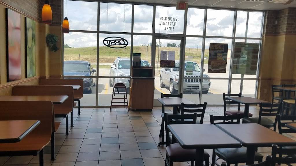 Subway | restaurant | 75 Industrial Park Rd A, Ferdinand, IN 47532, USA | 8123670808 OR +1 812-367-0808
