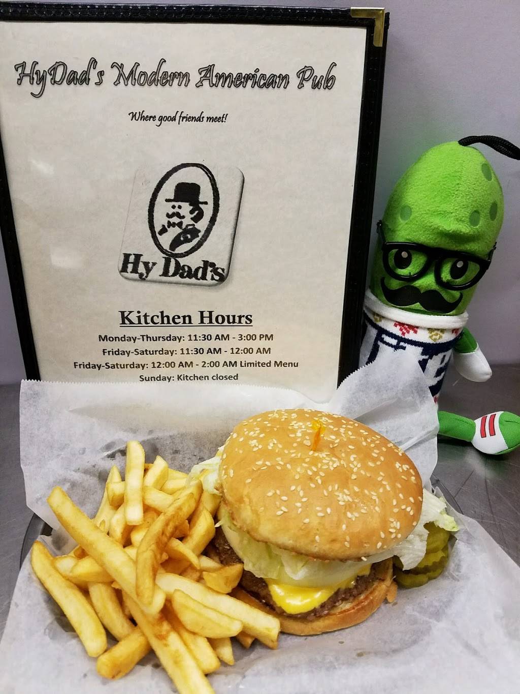 Hydads | restaurant | 31 W 80th Pl, Merrillville, IN 46410, USA | 2197369110 OR +1 219-736-9110