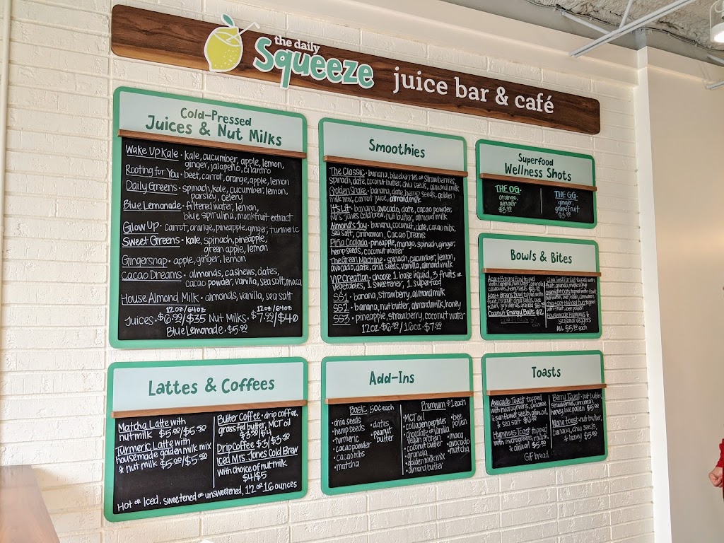 The Daily Squeeze Juice and Smoothie Bar | cafe | 901 N 12th Ave, Pensacola, FL 32501, USA | 8507413077 OR +1 850-741-3077