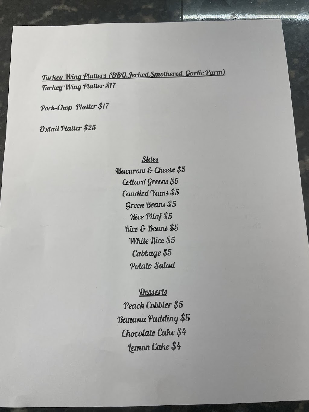 L & T’s Soul Food | restaurant | 901 Blvd. 50, Mays Landing, NJ 08330, USA | 6098292881 OR +1 609-829-2881