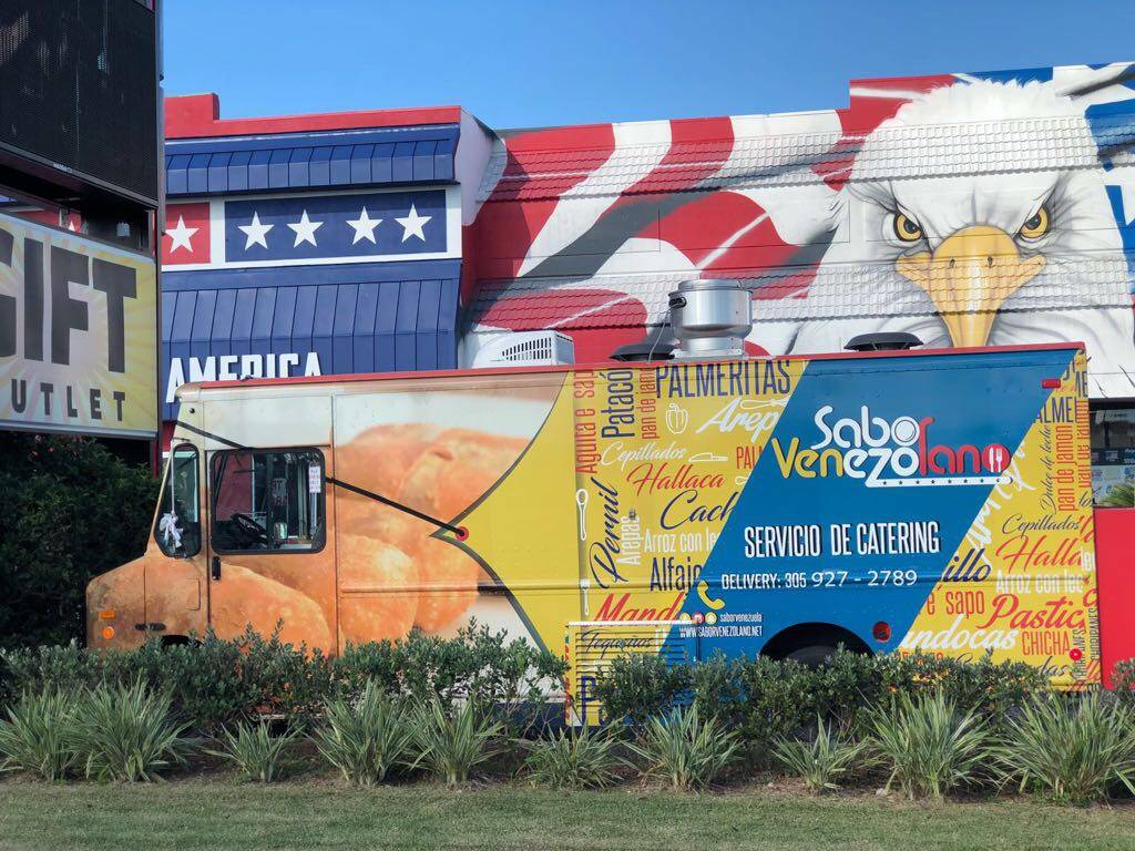 Sabor Venezolano Food Truck | restaurant | 7477 NW 55th St, Miami, FL 33166, USA | 7868282231 OR +1 786-828-2231